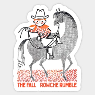 The Fall Rowche Rumble •• Original Fan Tribute Design Sticker